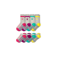 Load image into Gallery viewer, Youth Originals Calf & Ankle Sock 8-Pack
