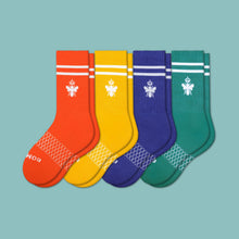 Load image into Gallery viewer, Youth Solid Calf Sock 4-Pack