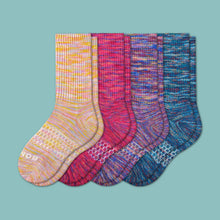 Load image into Gallery viewer, Youth Space Dye Calf Sock 4-Pack