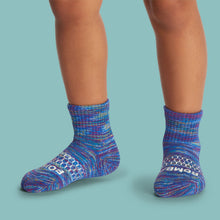 Load image into Gallery viewer, Toddler Space Dye Gripper Calf Sock 8-Pack