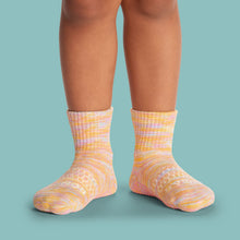 Load image into Gallery viewer, Toddler Space Dye Gripper Calf Sock 8-Pack