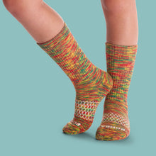 Load image into Gallery viewer, Youth Space Dye Calf Sock 8-Pack