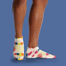 Load image into Gallery viewer, Men's Color Swatch Tie Dye Ankle Socks