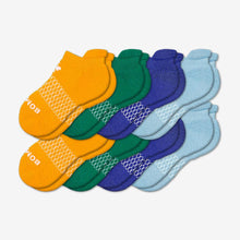 Load image into Gallery viewer, Youth Solids Ankle Sock 8-Pack