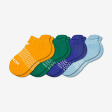Load image into Gallery viewer, Youth Solids Ankle Sock 4-Pack