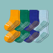 Load image into Gallery viewer, Toddler Gripper Calf Sock 8-Pack