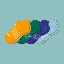 Load image into Gallery viewer, Youth Solids Ankle Sock 4-Pack