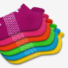 Load image into Gallery viewer, Youth Brights Ankle Sock 4-Pack