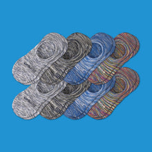 Load image into Gallery viewer, Men's Cushioned No Shows 8-Pack