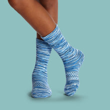 Load image into Gallery viewer, Youth Space Dye Calf Sock 8-Pack