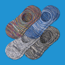 Load image into Gallery viewer, Men's Cushioned No Shows 4-Pack