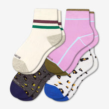 Load image into Gallery viewer, Women's Lightweight Quarter Sock 4-Pack