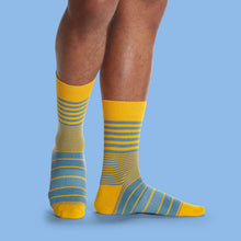 Load image into Gallery viewer, Father-Youth Dress Calf Sock 8-Pack