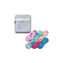 Load image into Gallery viewer, Women's Lightweight No Show Laundry Bag 6-Pack