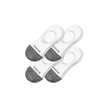Load image into Gallery viewer, Men's Cushioned No Shows 4-Pack