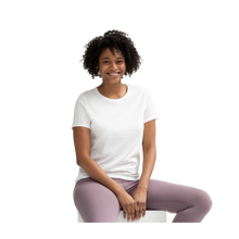 Load image into Gallery viewer, Women's Pima Cotton Crew Neck T-Shirt