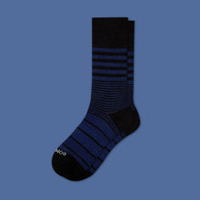Load image into Gallery viewer, Men's Stripe Dress Calf Socks
