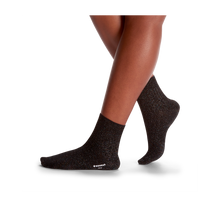 Load image into Gallery viewer, Women's Lightweight Sparkle Ribbed Quarter Socks
