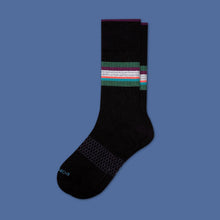 Load image into Gallery viewer, Men's Stripe Dress Calf Socks
