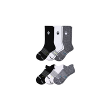 Load image into Gallery viewer, Men's All-Purpose Performance Calf &amp; Ankle Sock 6-Pack
