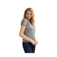 Load image into Gallery viewer, Women's Pima Cotton Crew Neck T-Shirt
