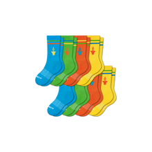 Load image into Gallery viewer, Youth Brights Calf Sock 8-Pack
