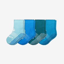 Load image into Gallery viewer, Toddler Gripper Calf Sock 4-Pack
