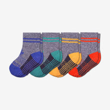 Load image into Gallery viewer, Toddler Gripper Calf Sock 4-Pack

