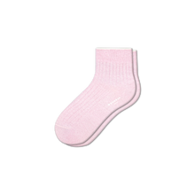 Load image into Gallery viewer, Women's Lightweight Sparkle Ribbed Quarter Socks
