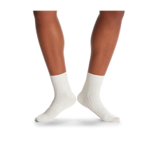 Load image into Gallery viewer, Women's Lightweight Sparkle Ribbed Quarter Socks
