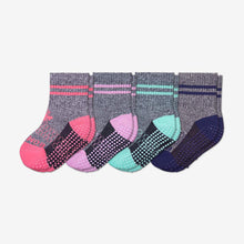 Load image into Gallery viewer, Toddler Gripper Calf Sock 4-Pack
