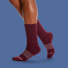 Load image into Gallery viewer, Women's Sparkle Donegal Calf Socks
