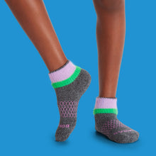 Load image into Gallery viewer, Youth Sesame Street Fuzzy Count von Count Socks
