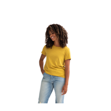 Load image into Gallery viewer, Women's Garment Wash Crew Neck T-Shirt
