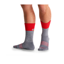 Load image into Gallery viewer, Men's Sesame Street Elmo Colorblock Socks
