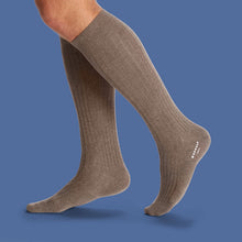 Load image into Gallery viewer, Men's Ribbed Dress Over the Calf Sock 8-Pack
