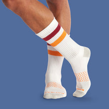Load image into Gallery viewer, Men's Vintage Stripe Calf Sock 3-Pack
