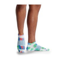 Load image into Gallery viewer, Men's Color Swatch Tie Dye Ankle Socks
