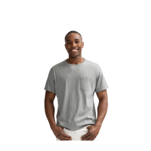 Load image into Gallery viewer, Men's Pima Cotton Pocket Crew Neck T-Shirt
