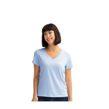 Load image into Gallery viewer, Women's Pima Cotton V-Neck T-Shirt
