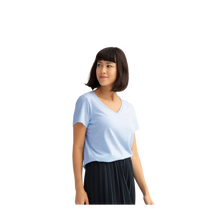Load image into Gallery viewer, Women's Pima Cotton V-Neck T-Shirt
