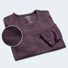 Load image into Gallery viewer, Women's Merino Wool Crew Neck Long Sleeve T-Shirt
