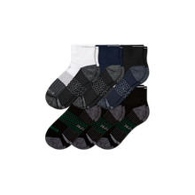 Load image into Gallery viewer, Men's Performance Golf Quarter Sock 6-Pack
