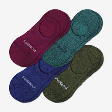 Load image into Gallery viewer, Men's Cushioned No Shows 4-Pack
