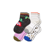 Load image into Gallery viewer, Women's Lightweight Quarter Sock 4-Pack
