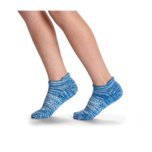 Load image into Gallery viewer, Youth Space Dye Gripper Ankle Sock 4-Pack
