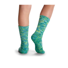 Load image into Gallery viewer, Youth Space Dye Gripper Calf Sock 4-Pack
