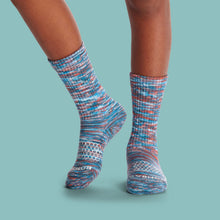 Load image into Gallery viewer, Youth Space Dye Calf Sock 4-Pack
