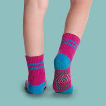 Load image into Gallery viewer, Toddler Gripper Calf Sock 4-Pack
