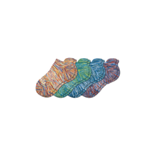 Load image into Gallery viewer, Toddler Space Dye Gripper Ankle Sock 4-Pack
